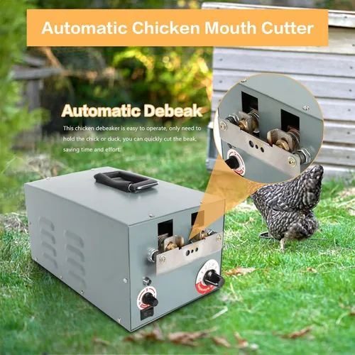 Vista 2 de Máquina de debeaking de pollo Actualización automática Máquina de debeaking eléctrica de pollo Máquina Debeaker de pollo Equipo de corte