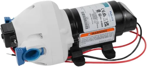 Vista 2 de Flojet 03526 – 144 A Triplex Bomba de Diafragma sistema automático de agua, 2,9 GPM 50 PSI, 12 V DC