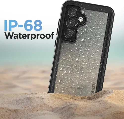 Vista 3 de Encased Funda impermeable para cinturón diseñada para Samsung Galaxy S24 Plus, funda protectora de cuerpo completo con protector de pantalla