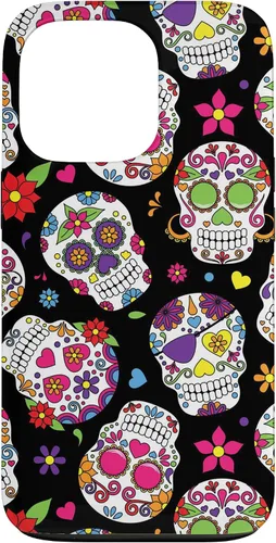 Vista 10 de Dead Sugar Skulls Case Sugar Skull Day of The Dead Case for iPhone 17