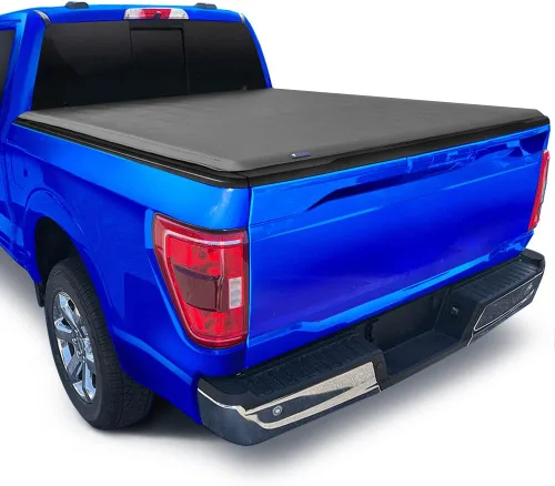 Vista 13 de Tyger Auto T1 Funda de caja de camioneta enrollable suave, compatible con Ford F-150 2004-2008, Lincoln Mark LT 2005-2008, cama Styleside de 5.5