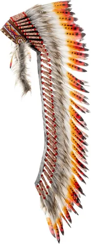 Vista 29 de Novum Crafts Tocado de plumas Inspirado en indios nativos americanos Elige
