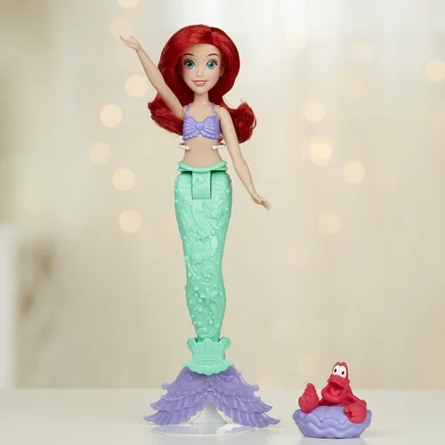 Vista 4 de Disney Princess Ariel - Muñeca de moda con cambio