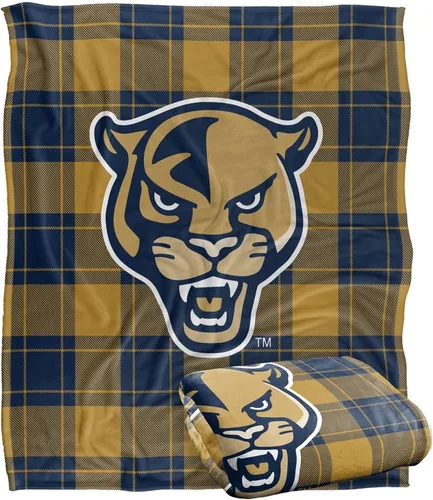 Vista 78 de LOGOVISION St John's University Campus Plaid Spirit Silky Touch Manta súper suave 36 x 58 pulgadas