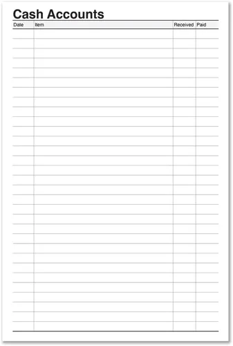 Vista 9 de BookFactory Agenda de negocios 2024 (384 páginas, 6 x 9 pulgadas), cubierta de piel sintética roja, tapa dura cosida en sección