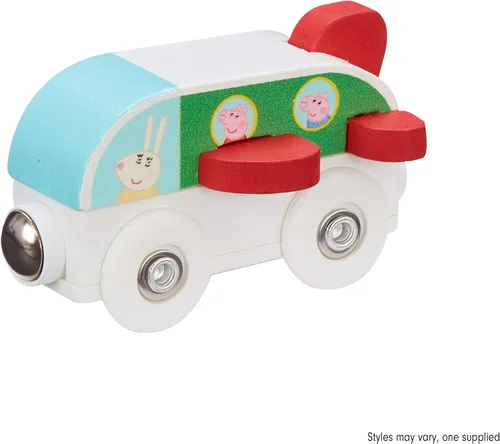 Vista 4 de Peppa Pig 07215 Mini Vehículos de Madera Los Estilos Pueden Variar