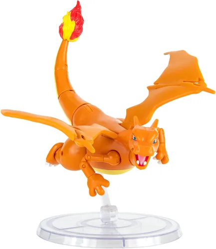 Vista 6 de Pokemon Charizard, figura súper articulada de 6 pulgadas, colecciona tus figuras favoritas de Pokémon - Juguetes para niños y fanáticos de Pokémon