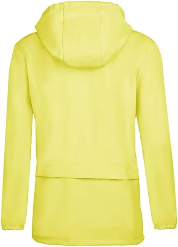 Vista 3 de VIKEVO Chaqueta impermeable con capucha para mujer plegable plegable larga activa para exteriores