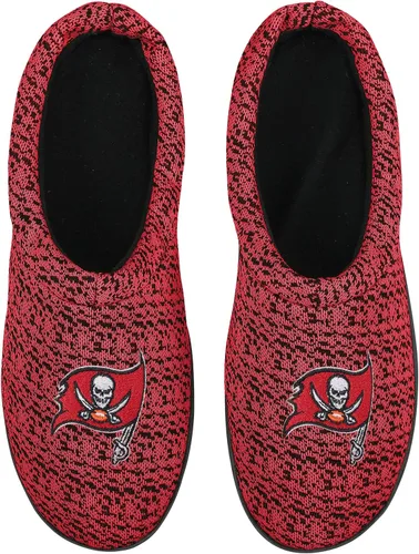 Vista 98 de FOCO NFL - Pantuflas para hombre con suela Cupsole tejidas en poliéster
