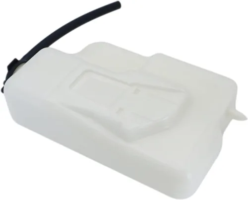 Vista 7 de CarPartsDepot Tanque de recuperación de refrigerante del motor Depósito de expansión Depósito de botella con tapa y manguera de plástico compatible