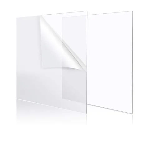 Vista 8 de Paquete de 7 hojas de plexiglás transparentes de 8 x 12 pulgadas, hojas de plexiglás acrílico para proyectos de manualidades, láminas de plástico
