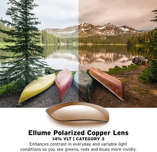 Vista 3 de Zeal Optics Easterly Round Aviator Gafas de sol polarizadas