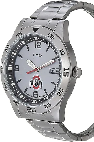 Vista 4 de Timex Tribute Citation - Reloj de cuarzo de 1.654in para hombre con correa de acero inoxidable