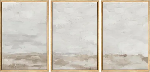 Vista 66 de MUDECOR Lienzo enmarcado para pared, juego de arte de ramo de flores de vida muerta de Marie Frosch, naturaleza, desierto, ilustración, arte