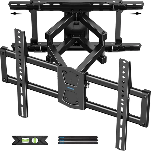 Vista 11 de Soporte de pared fijo para TV para la mayoría de pantallas de 26 a 60 pulgadas, soporte de TV de perfil bajo con bloqueo de liberación rápida