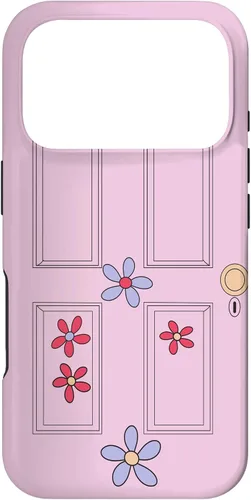 Vista 30 de Disney and Pixar's Monsters, Inc. Boo Door - Carcasa para iPhone 17, color lila