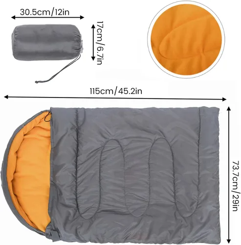 Vista 6 de Dog Sleeping Bag 45x29in Warm Soft Cat Sleeping Bag Portable Covered Dog Bed for Indoor Outdoor Covered Bed