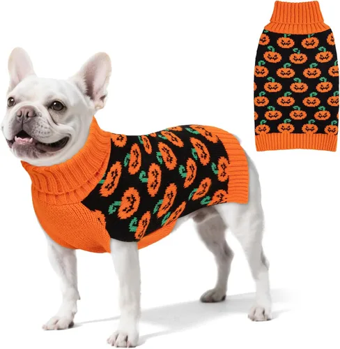 Vista 12 de KYEESE - Suéter de Navidad para perros con diseño de renos para perros pequeños, ropa a cuadros de búfalo rojo con agujero para la correa para días
