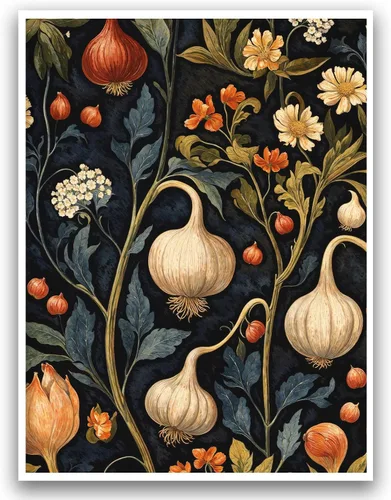 Vista 12 de Juego de 3 pósteres florales retro, imágenes de flores coloridas, póster moderno y colorido de arte de pared botánico bohemio de mediados de siglo