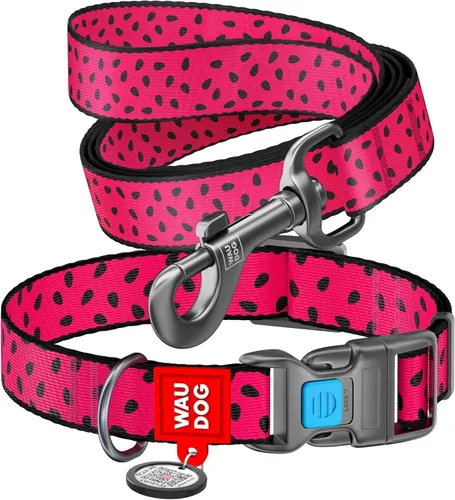 Vista 20 de WAUDOG Collar de nailon para perros – Collar ajustable para perros grandes, pequeños y medianos – Collares de cachorros para perros de razas grandes