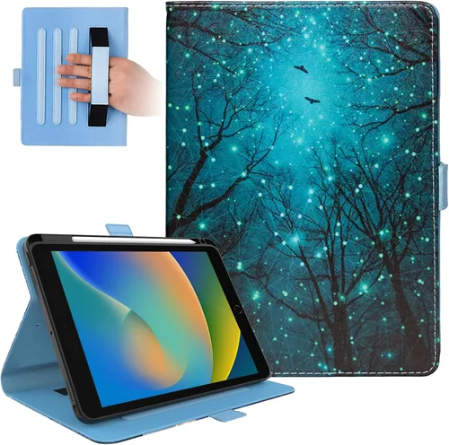 Vista 47 de Dteck Funda de 10.5 pulgadas para iPad Air 2019 (3ª generación, A2152 A2123 A2153) / iPad Pro 2017 (A1701 A1709) Tablet - Funda tipo cartera