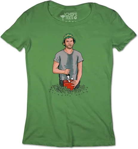 Vista 2 de theCHIVE Camiseta de bolas de lavado Bill Murray Caddyshack Spackler, forro polar verde con licencia oficial de star wars silent one crew.