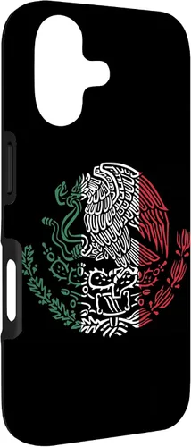 Vista 3 de Funda para iPhone 17 con diseño de Escudo de Águila Mexicana