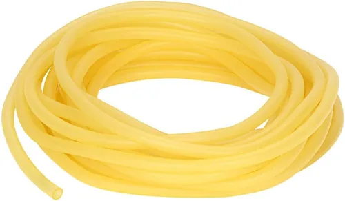 Vista 10 de StonyLab Tubo de goma, tubo ámbar de látex puro, tubo de goma natural de 3/8 pulgadas (0.354 in) de diámetro exterior de 1/4 pulgadas (0.236 in)