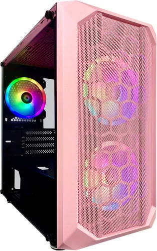 Vista 12 de Apevia Phantom-BK Phantom Micro-ATX Carcasa de PC de Juegos de Cámara Dual con 5X 120mm Ventiladores ARGB, 366 Modos RGB, Paneles de Vidrio Templado