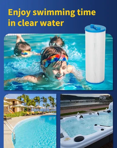 Vista 6 de ZOTEE Cartucho de filtro de repuesto para spa y piscina Filbur FC-0172, Waterway 817-4050, 4CH-949, Teleweir 50, PWW50L, filtro de bañera de 1