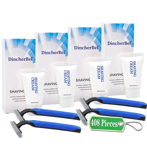 Vista 8 de Kit de afeitado a granel, afeitado suave desechable y crema
