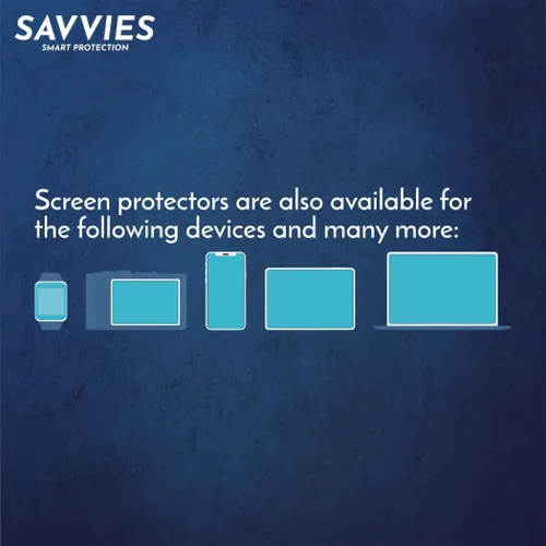 Vista 7 de savvies Paquete de 18 protectores de pantalla compatibles con Panasonic HC-VX3 Protector de pantalla transparente