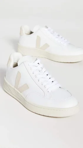 Vista 2 de Veja Tenis V-12 para mujer, Blanco