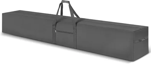 Vista 11 de Bolsa de lona de almacenamiento grande, Negro, Bolsa de lona