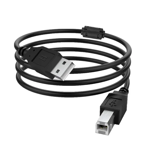 Vista 8 de Alitutumao Cable de impresora USB 2.0, cable de impresora USB A a B de alta velocidad a computadora compatible con Canon, HP, Brother, Dell