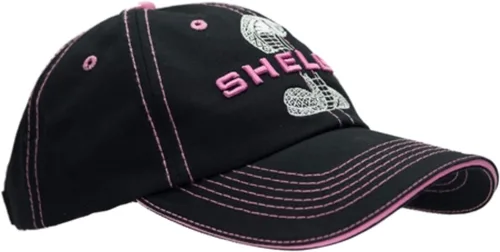 Vista 6 de Shelby Super Snake Black con gorro rosa para mujer Producto oficial Shelby Ajustable, talla única, Rosado
