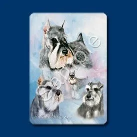 Vista 2 de Mejores amigos jugando a las cartas, de Ruth Maystead - SCHNAUZER