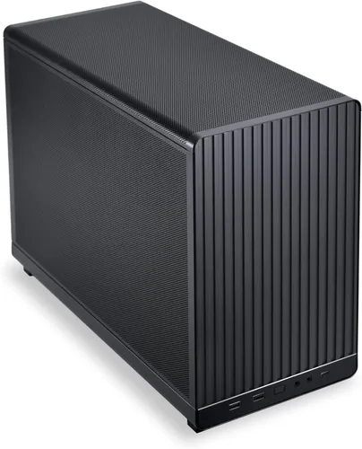 Vista 13 de Lian Li A3-26.3L Micro Factor de Forma Chasis - Panel Frontal y Lateral de Vidrio Templado de Madera - Soporta AIO de 360mm-Diseño Modular