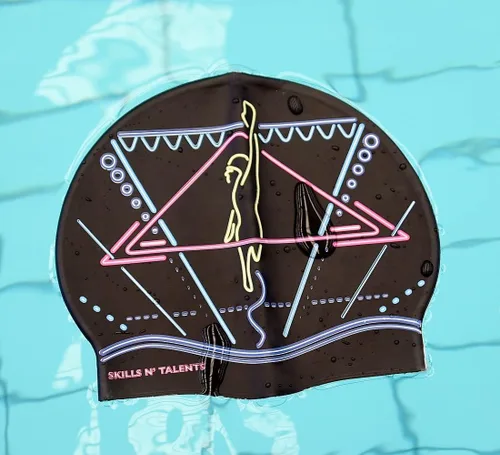 Vista 11 de Gorros de natación - Silicona, Unisex, de mayor calidad by Skills NT
