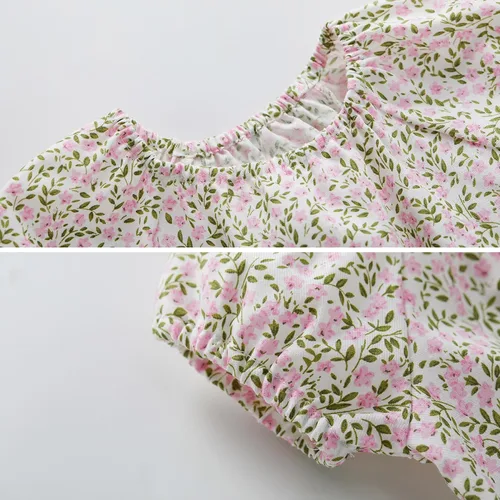 Vista 114 de pureborn Vestido de bebé niña 0-24 meses