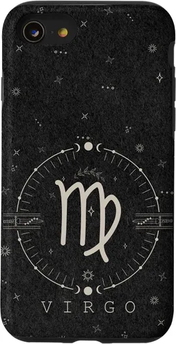 Vista 18 de Aesthetic Virgo Zodiac Sign Astrological Stars Celestial Case for iPhone 17