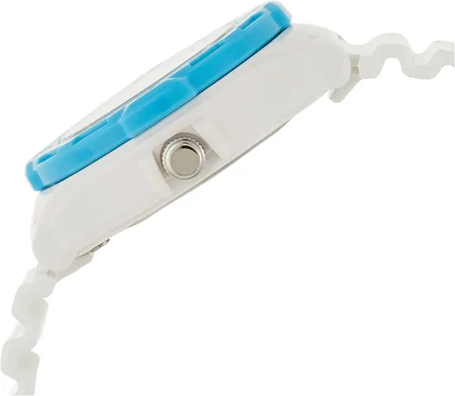 Vista 3 de Casio LRW200H-2BV Reloj de cuarzo de resina blanca con esfera blanca para mujer, Blanco, Reloj analógico, reloj de cuarzo