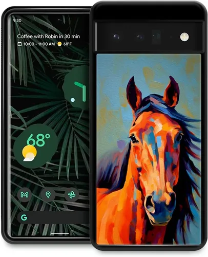 Vista 58 de CARLOCA Funda compatible con Google Pixel 6, diseño gráfico de moda a prueba de golpes, protección antiarañazos y caídas, Google Pixel 6 en blanco