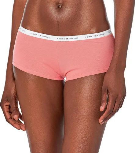 Vista 2 de Tommy Hilfiger Braguitas clásicas de algodón para mujer, paquete de 5