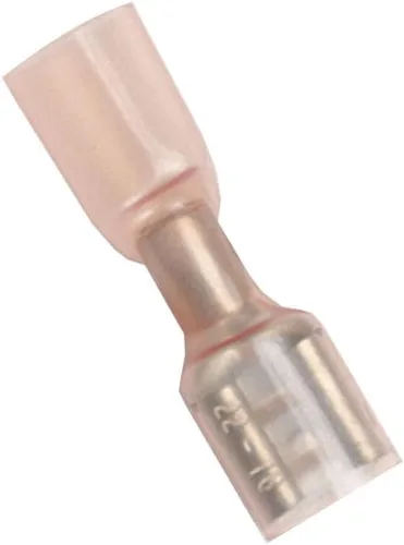 Vista 9 de Ancor 327899 Desconexión hembra termorretráctil 16-14 AWG - 0.110 lengüetas, 100 piezas