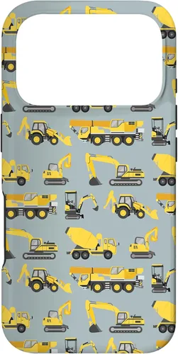 Vista 30 de Fun Construction Vehicles Truck Pattern Case for iPhone 17