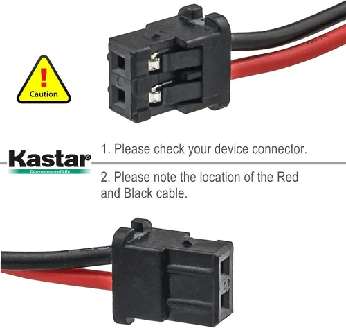 Vista 3 de Kastar Paquete de 2 pilas recargables AA*3 3.6V 1600mAh MSM Ni-MH para Panasonic tipo 1 P-P501 PP501 P-P501A PP501A P-P501PA P-P504 PP504 P-P508