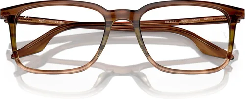 Vista 5 de Ray-Ban Rx5421f Low Bridge Fit Rectangular Prescription Eyewear Frames