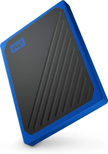 Vista 4 de WD 2TB My Passport Go SSD Cobalt Almacenamiento externo portátil, USB 3.0 - WDBMCG0020BBT-WESN Cobalto