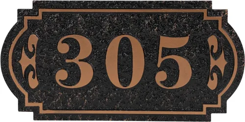 Vista 27 de Letrero personalizado con número de casa en 3D, placa de letrero personalizable con logotipo personalizado, placa de texto, pizarra, para interiores